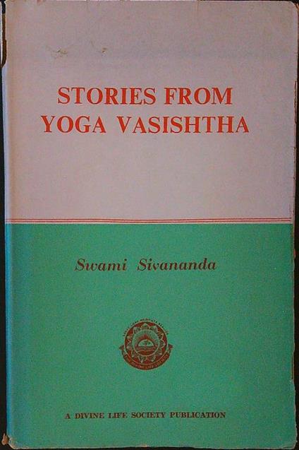 Stories from Yoga Vasishtha - Swami Sivananda - copertina