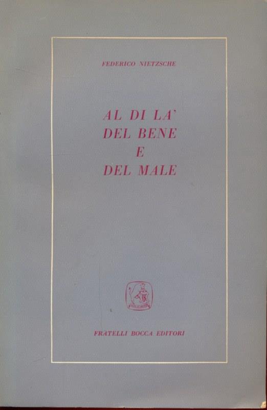 Al di là del bene e del male