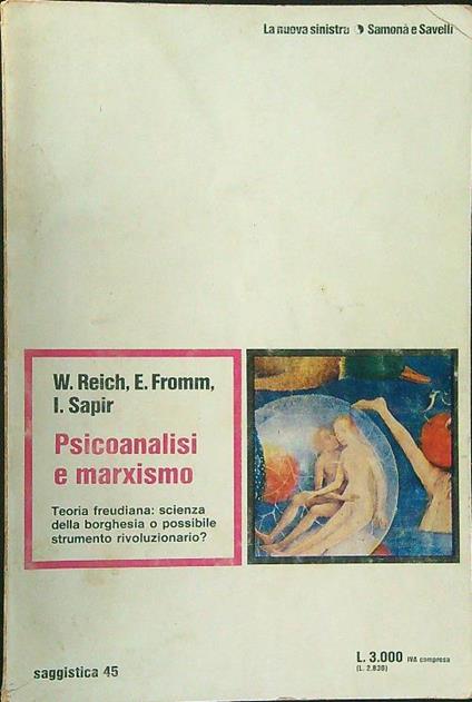 Psicoanalisi e Marxismo - aa.v.v - copertina
