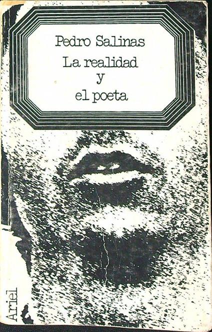 La realidad y el poeta - Pedro Salinas - copertina