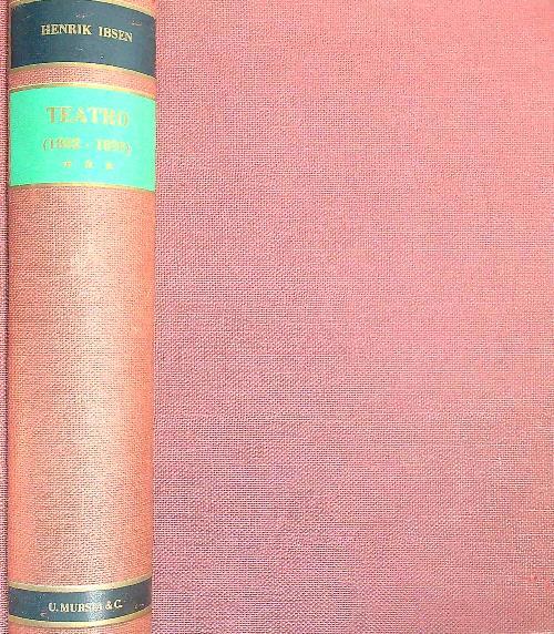 Opere teatrali (1882-1899)