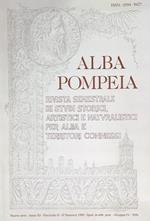 Alba Pompeia Anno XI - Fasc II - II semestre 1990