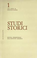 Studi storici 1/1987 Anno 28