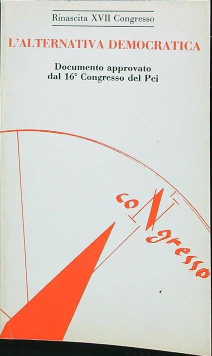 L' alternativa democratica - copertina