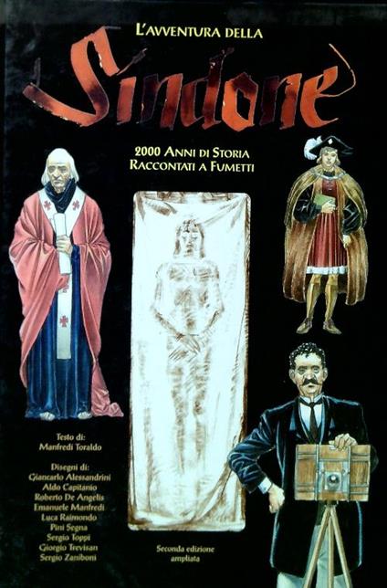 L' avventura della Sindone. 2000 anni di storia raccontati a fumetti - Manfredi Toraldo - copertina
