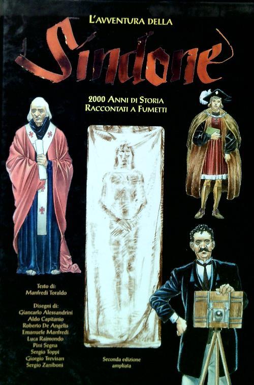 L' avventura della Sindone. 2000 anni di storia raccontati a fumetti - Manfredi Toraldo - copertina