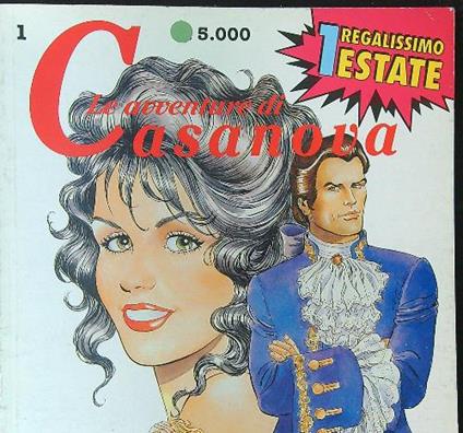 Le  avventure di Casanova 1 Ricard - copertina