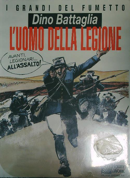 L' uomo della legione - Dino Battaglia - copertina