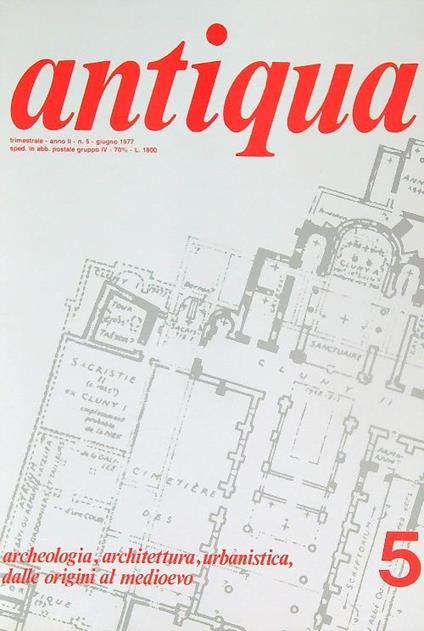 Antiqua 5/1977 - copertina