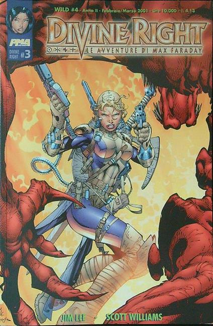 Divine right 3  - Jim Lee - copertina