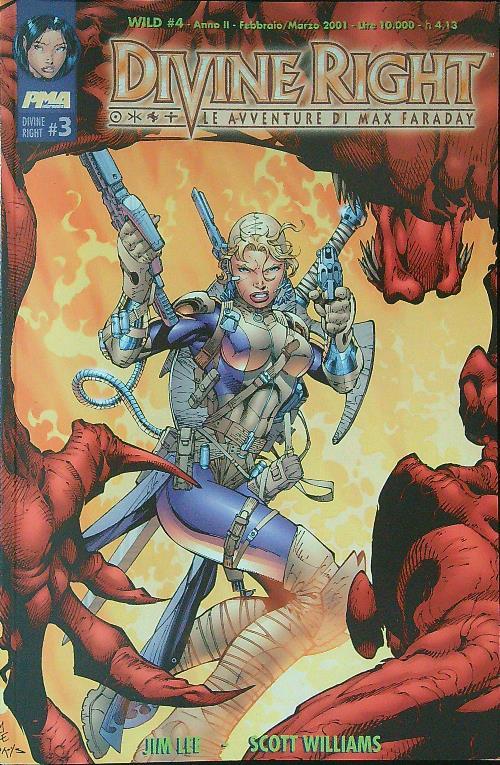 Divine right 3  - Jim Lee - copertina