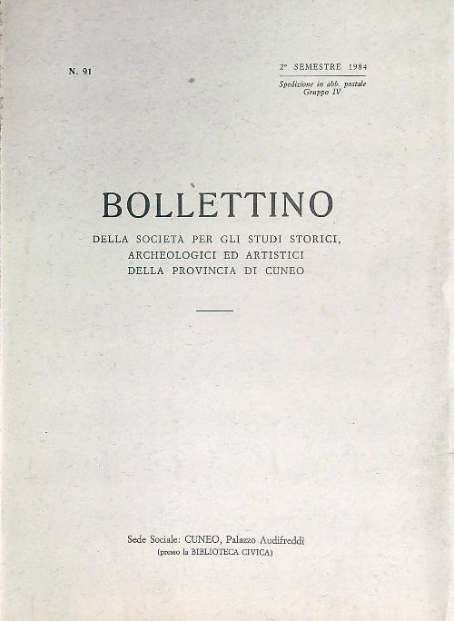Bollettino 91 /1984