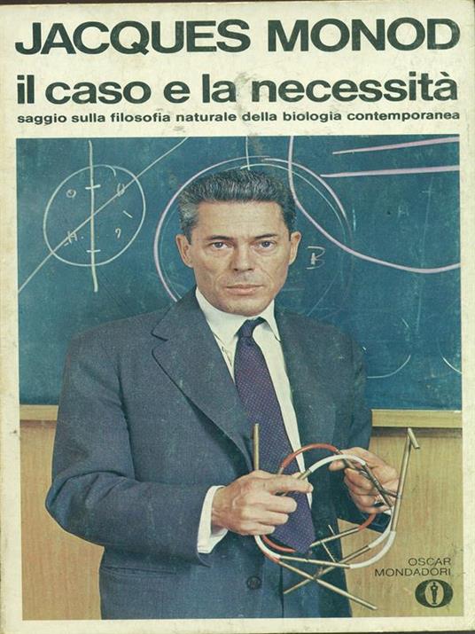 Il caso e la necessità - Jacques Monod - copertina