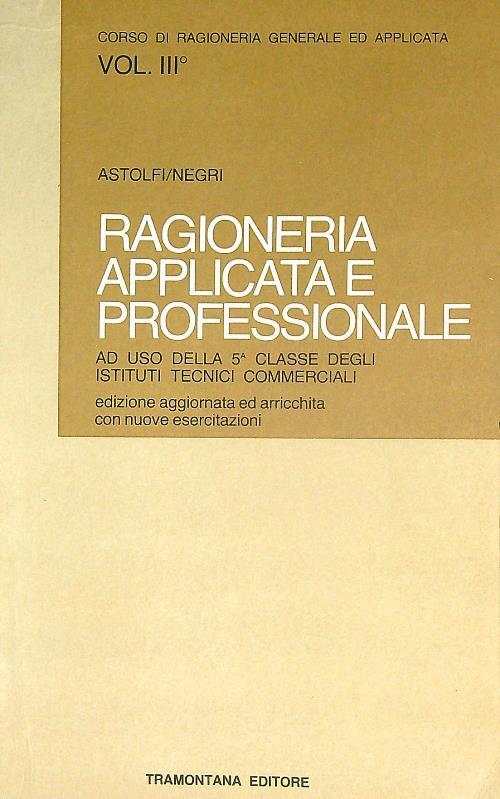 Ragioneria applicata e professionale
