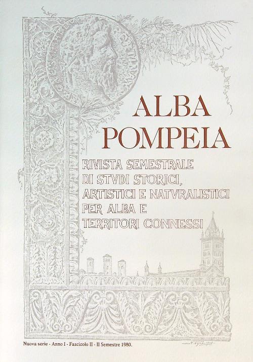 Alba Pompeia Fasc II - II sem 1980 - copertina