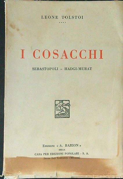 I  cosacchi - Leone Tolstoi - copertina