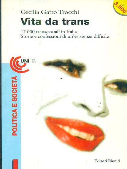 Vita da trans - Cecilia Gatto Trocchi - copertina