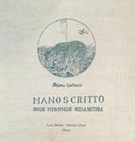 Manoscritto sulle meraviglie della natura