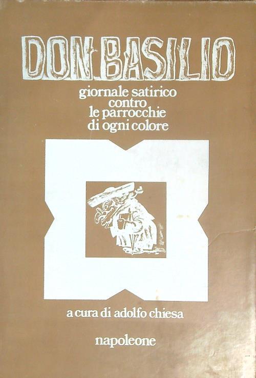 Antologia del Don Basilio - Adolfo Chiesa - copertina
