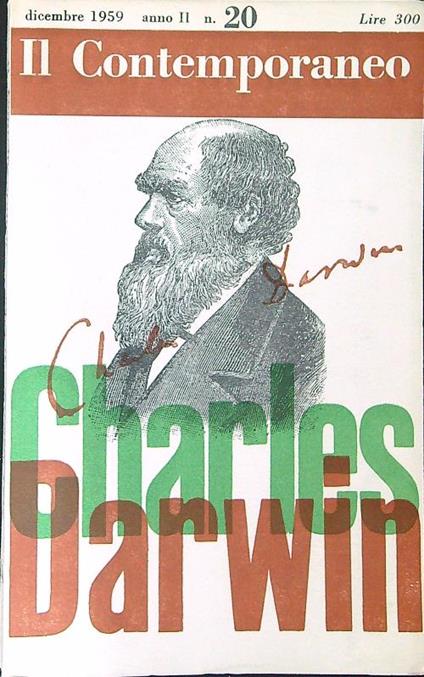 Il  contemporaneo 20 Anno II / Dicembre 1959 - copertina