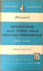 Introduzione allo studio della medicina sperimentale vol. 2