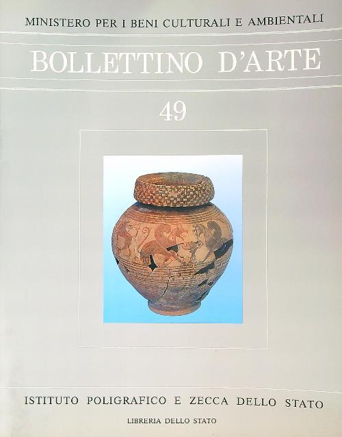 Bollettino d'arte 49