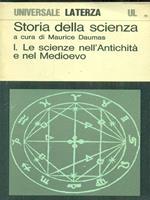 Storia della scienza I Le scienze nell'Antichità e nel Medioevo