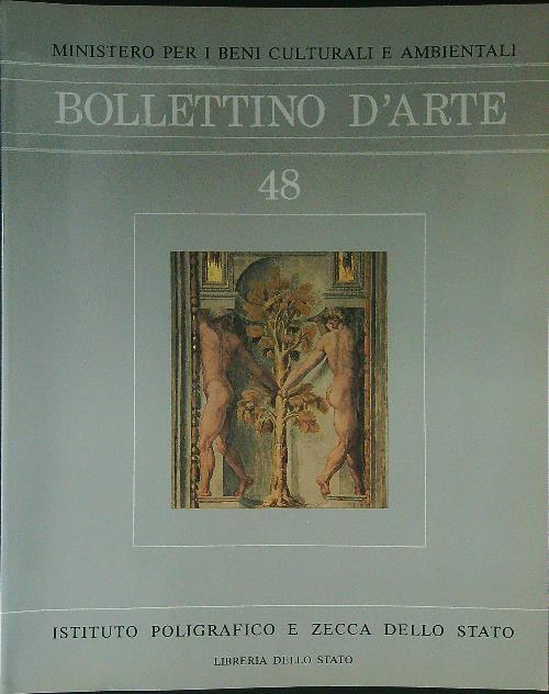 Bollettino d'arte 48 Serie VI 1988