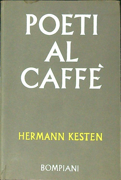 Poeti al caffè - Hermann Kesten - copertina