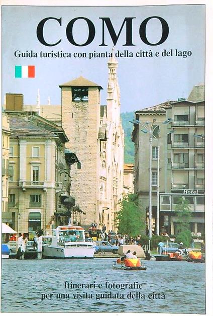 Como. Guida turistica con pianta della città e del lago - copertina