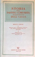 Storia del Partito Comunista (bolscevico) dell'URSS Breve corso 