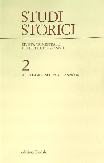 Studi storici 2/1995 - A.VV. - copertina