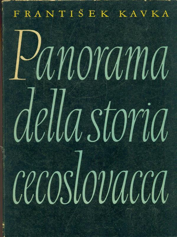 Panorama della storia cecoslovacca