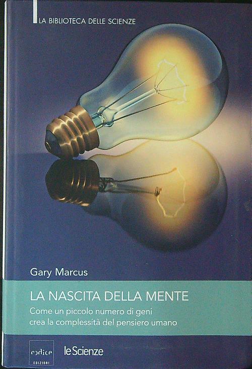 La  nascita della mente - Gary Marcus - copertina