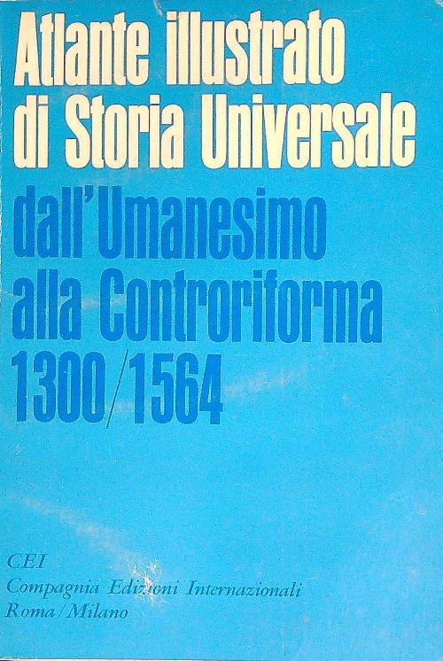 Dall'umanesimo alla controriforma 1300/1564