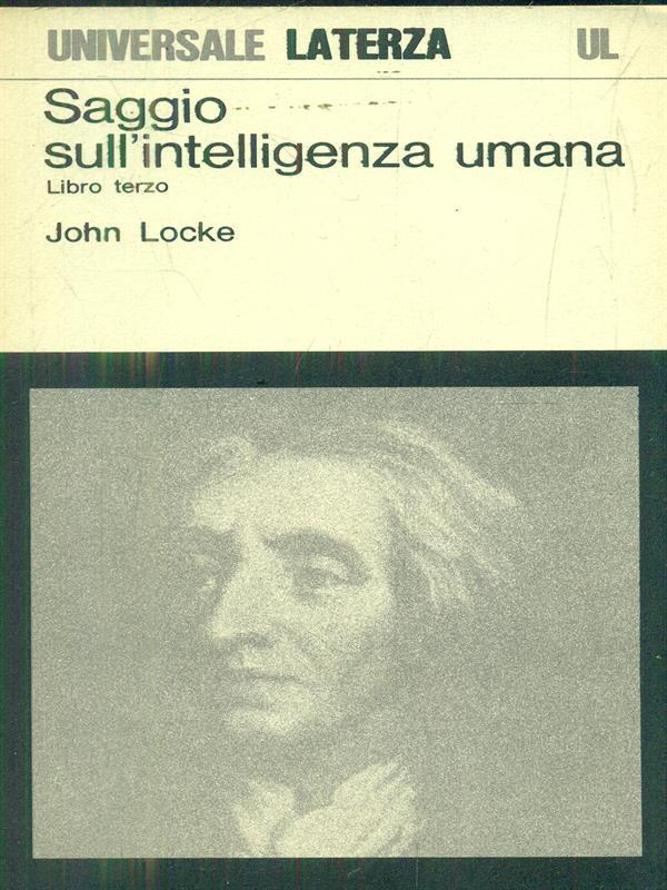 Saggio sull'intelligenza umana. Libro terzo