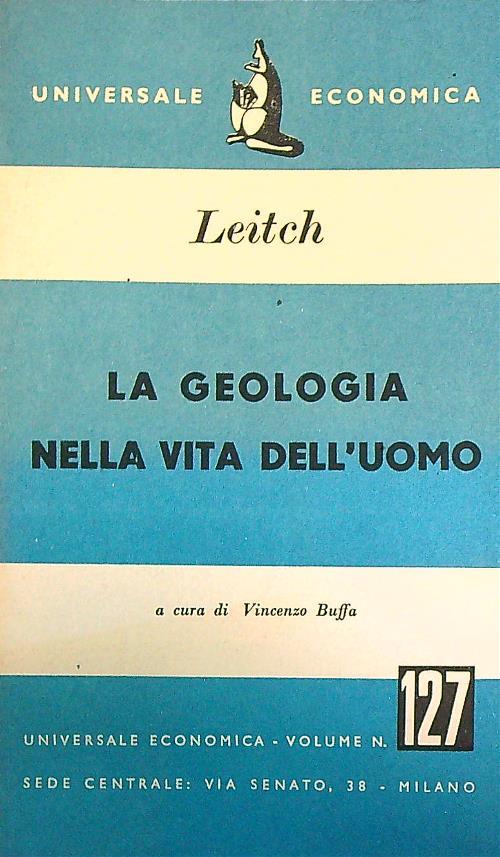 La geologia nella vita dell'uomo