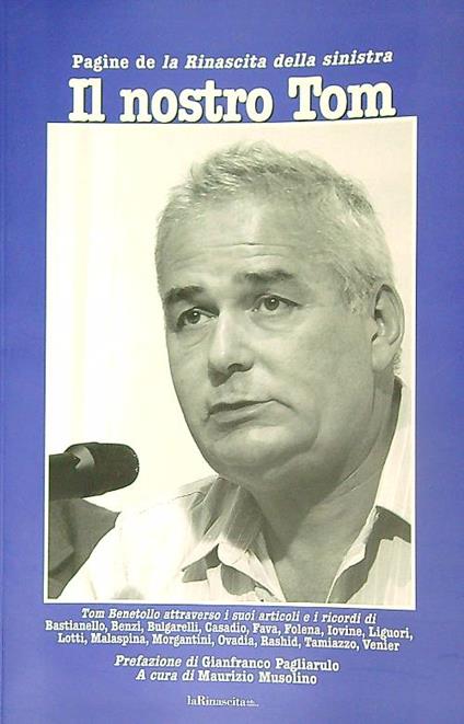 Il nostro Tom - Gianfranco Pagliarulo - copertina