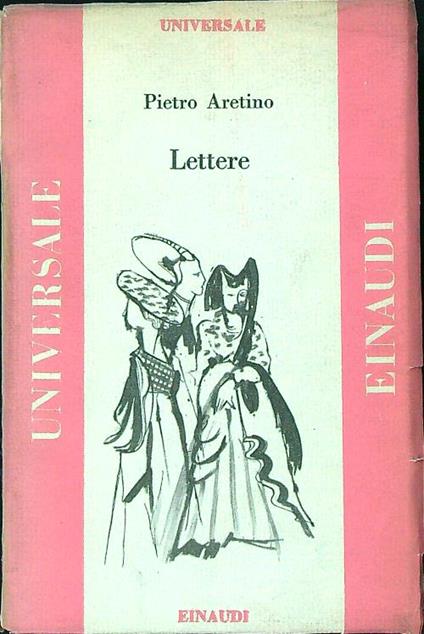Lettere - Pietro Aretino - copertina