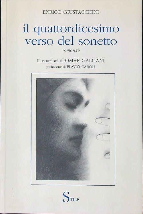 Il quattordicesimo verso del sonetto - Enrico Giustacchini - copertina