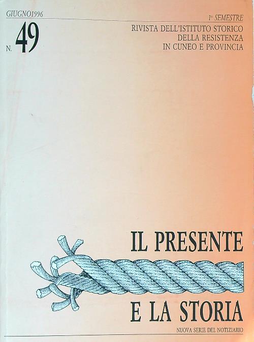 Il presente e la storia 49/1996 - copertina