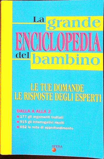 La grande enciclopedia del bambino - copertina