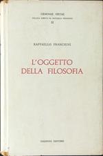 L' oggetto della filosofia