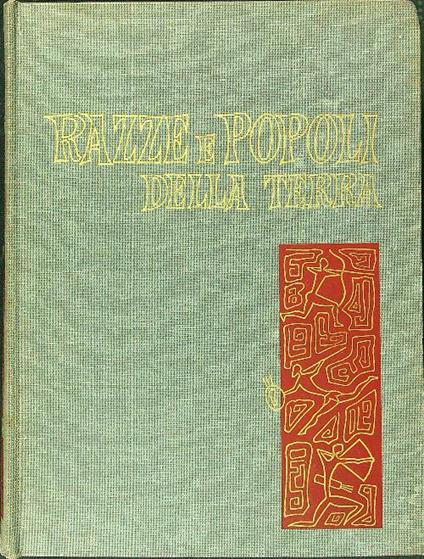 Razze e popoli della terra vol.3 - Renato Biasutti - copertina