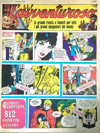 L' Avventuroso 1/ maggio 1973 - copertina