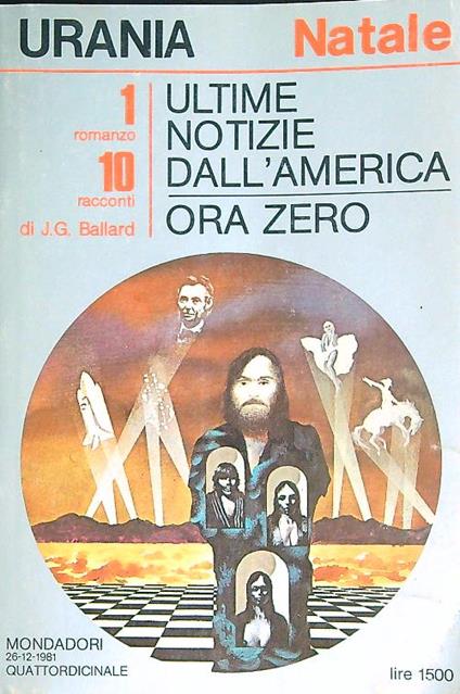 Ultime notizie dall'America - Ora Zero - J.G. Ballard - copertina