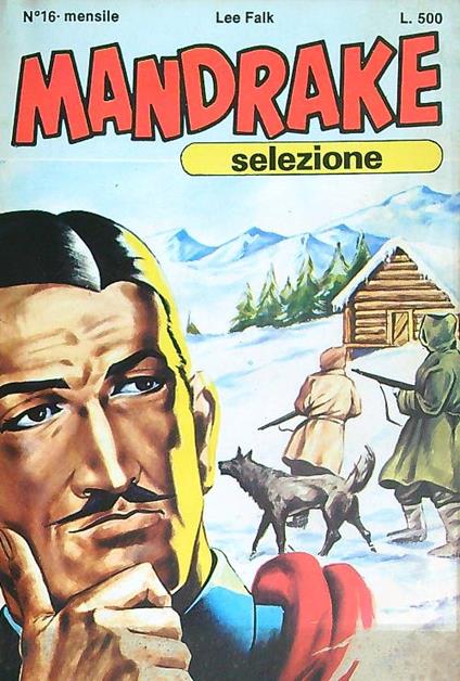Mandrake selezione 16 - Lee Falk - copertina