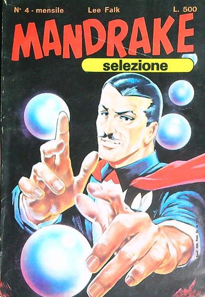 Mandrake selezione 4 - Lee Falk - copertina