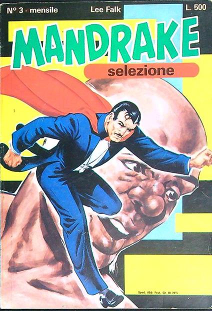 Mandrake selezione 3 - Lee Falk - copertina