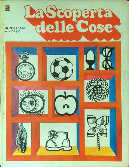 La  scoperta delle cose - Pellegrini - copertina